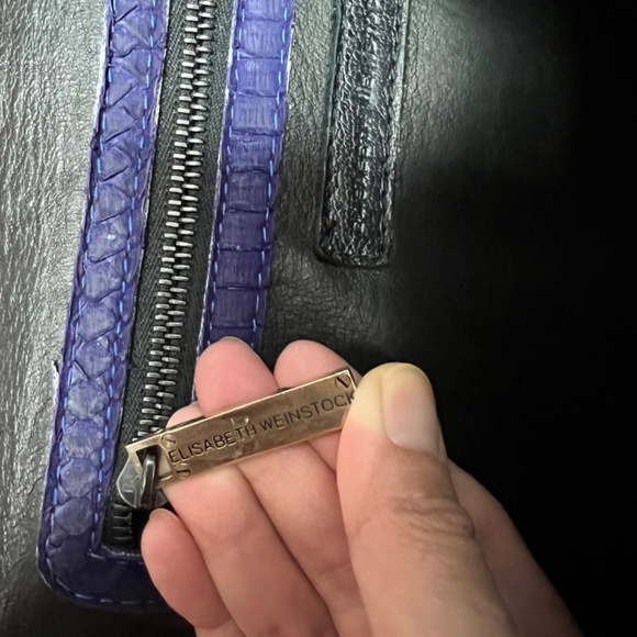 100% Authentic Python Elisabeth Weinstock Crossbody Bag - Picture 7 of 8